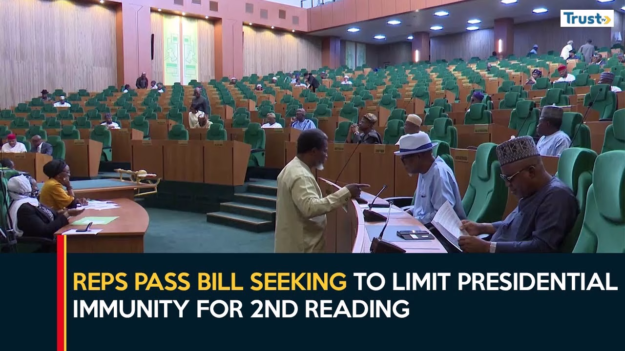 Reps pass bill seeking to limit presidential immunity for 2nd reading