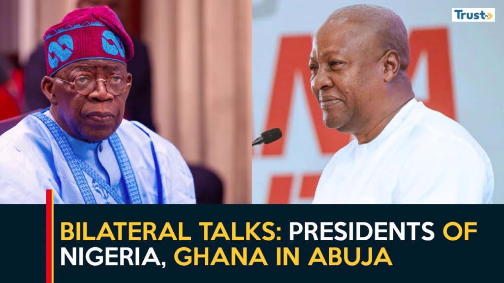 Bilateral Talks: Presidents Of Nigeria, Ghana In Abuja