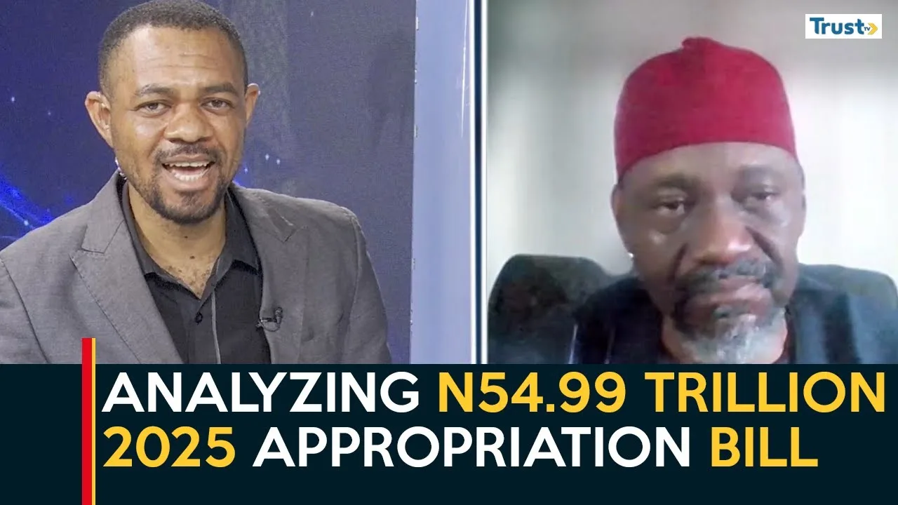 Analyzing N54.99 Trillion 2025 Appropriation Bill | Business Daily