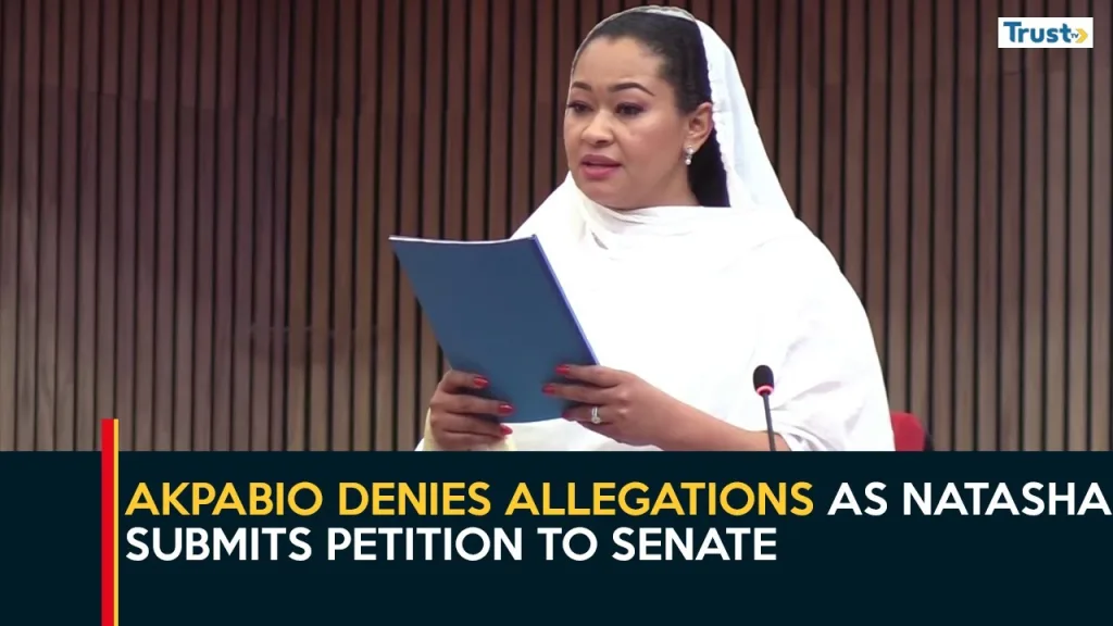 Akpabio denies allegations as Natasha submits petition to Senate
