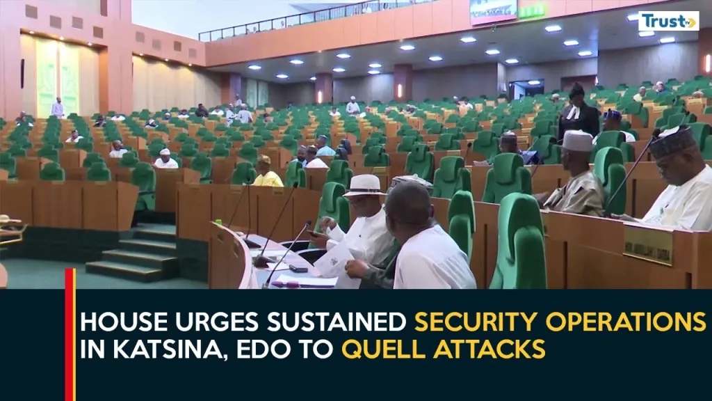 House urges sustained security operations in Katsina, Edo to quell attacks