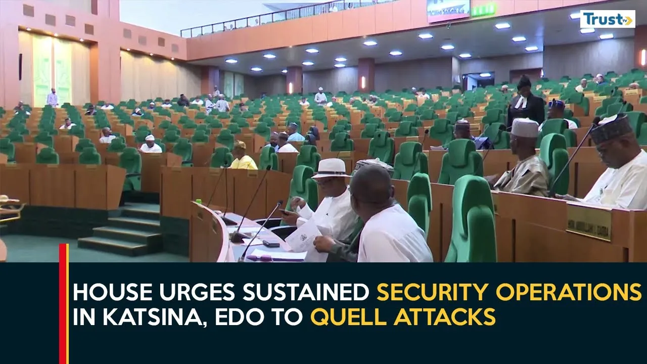 House urges sustained security operations in Katsina, Edo to quell attacks
