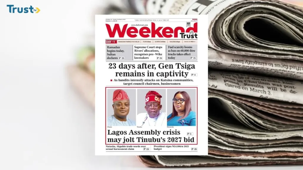 23 days after, Gen Tsiga remains in captivity 