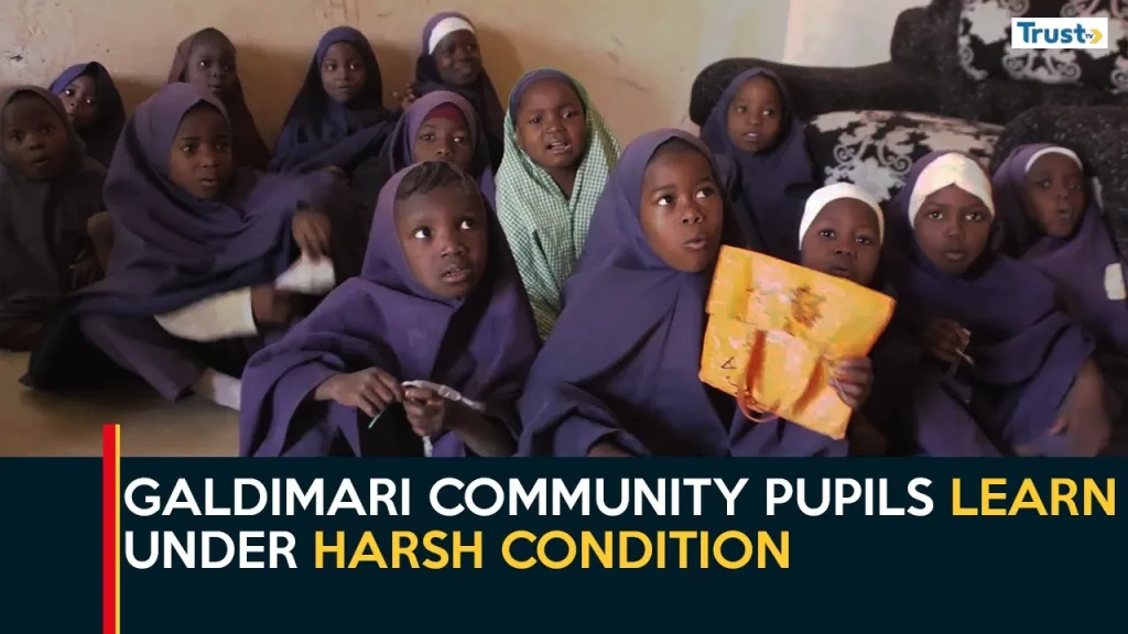 Galdimari community struggles for classrooms as pupils learn under harsh condition