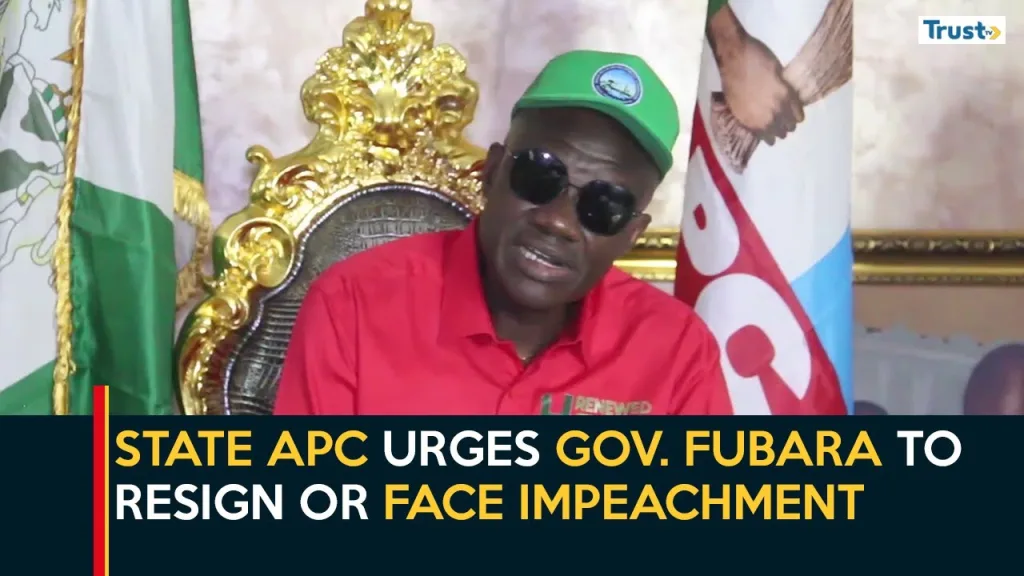 Rivers Political Crisis: State APC urges gov. Fubara to resign or face impeachment