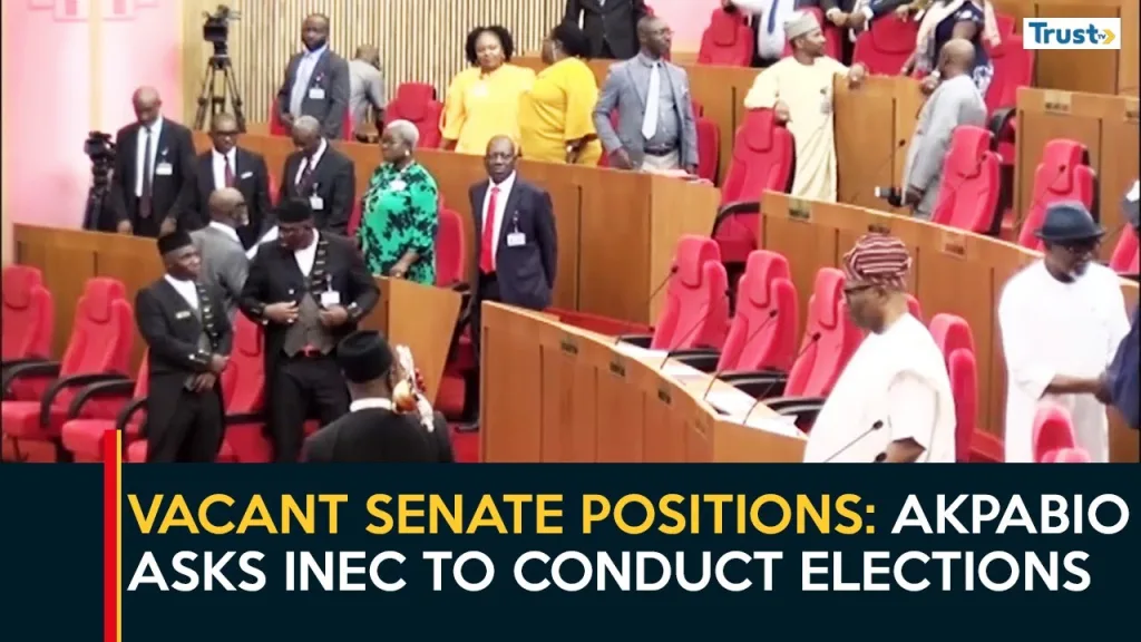 Vacant Senate Positions: Akpabio asks INEC to conduct elections to fill Edo Central, Anambra South seats