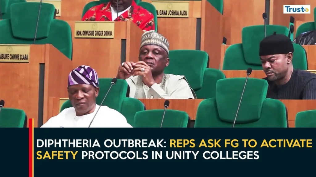 Diphtheria Outbreak: Reps ask FG to activate safety protocols in unity colleges