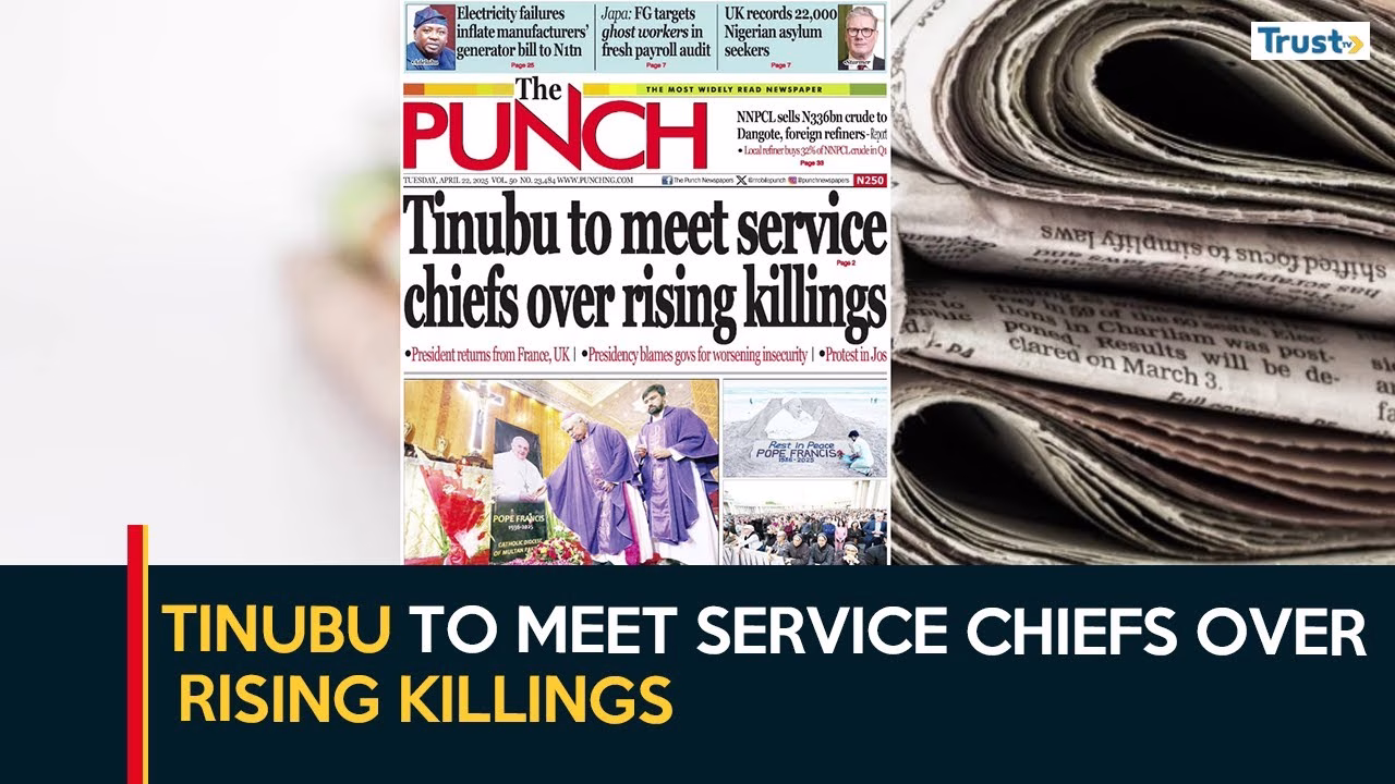 Tinubu to meet service chiefs over rising killings