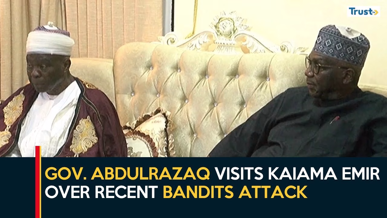 Kwara Insecurity: Gov. Abdulrazaq visits Kaiama emir over recent bandits attack