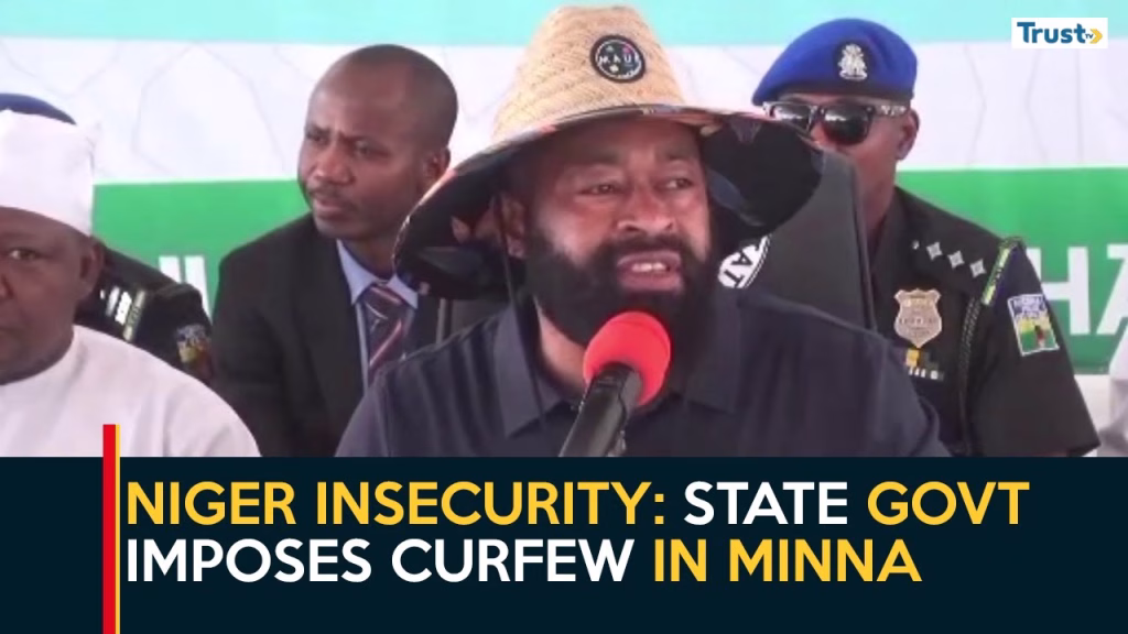 Niger Insecurity: State govt imposes curfew in Minna