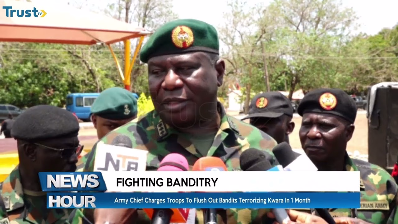 Army chief charges troops to flush out bandits terrorizing Kwara in 1 month