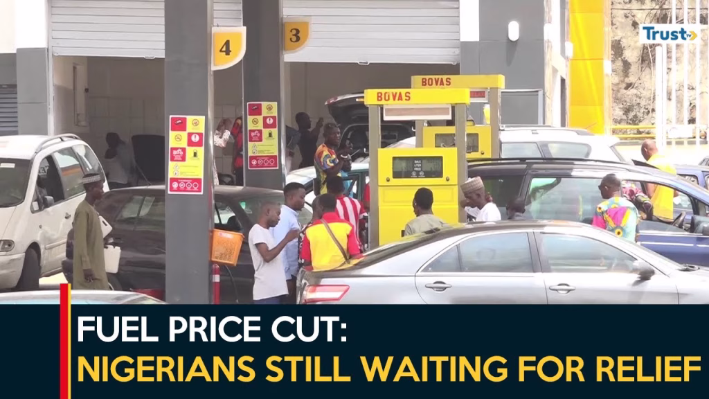 Fuel Price Cut: Nigerians still waiting for relief