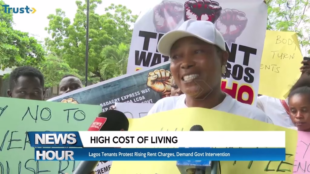 Lagos tenants protest rising rent charges, demand govt intervention