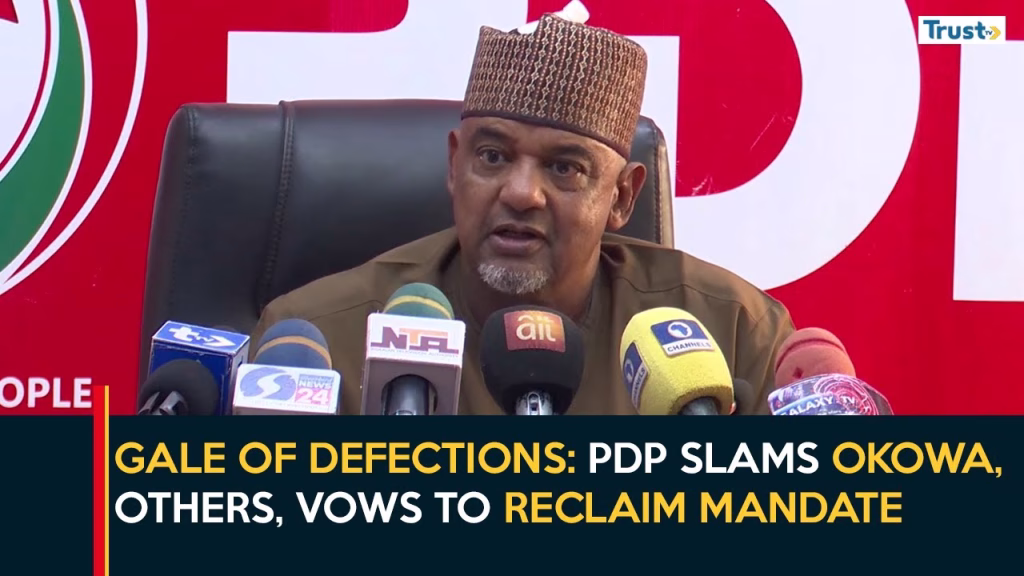 Gale Of Defections: PDP asks governor Sherriff to vacate seat, vows to reclaim mandate