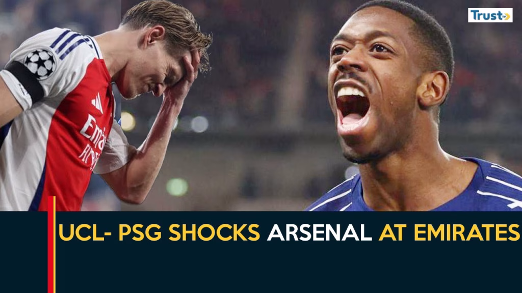 UCL – PSG shocks Arsenal at Emirates