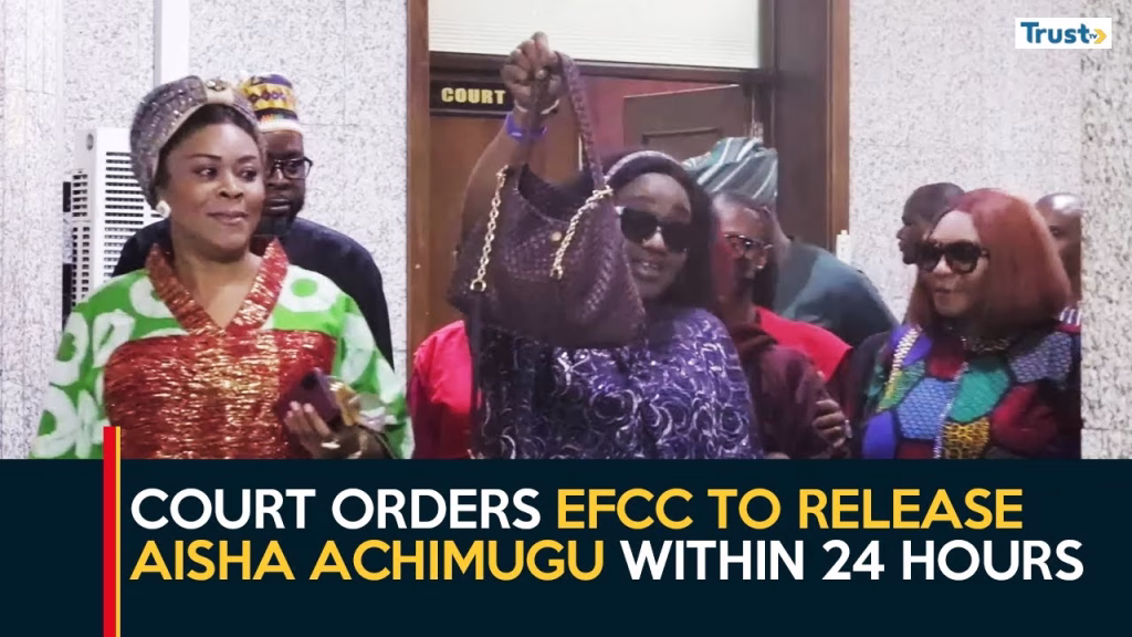Alleged Money Laundering: Court orders EFCC to release Aisha Achimugu within 24 hours