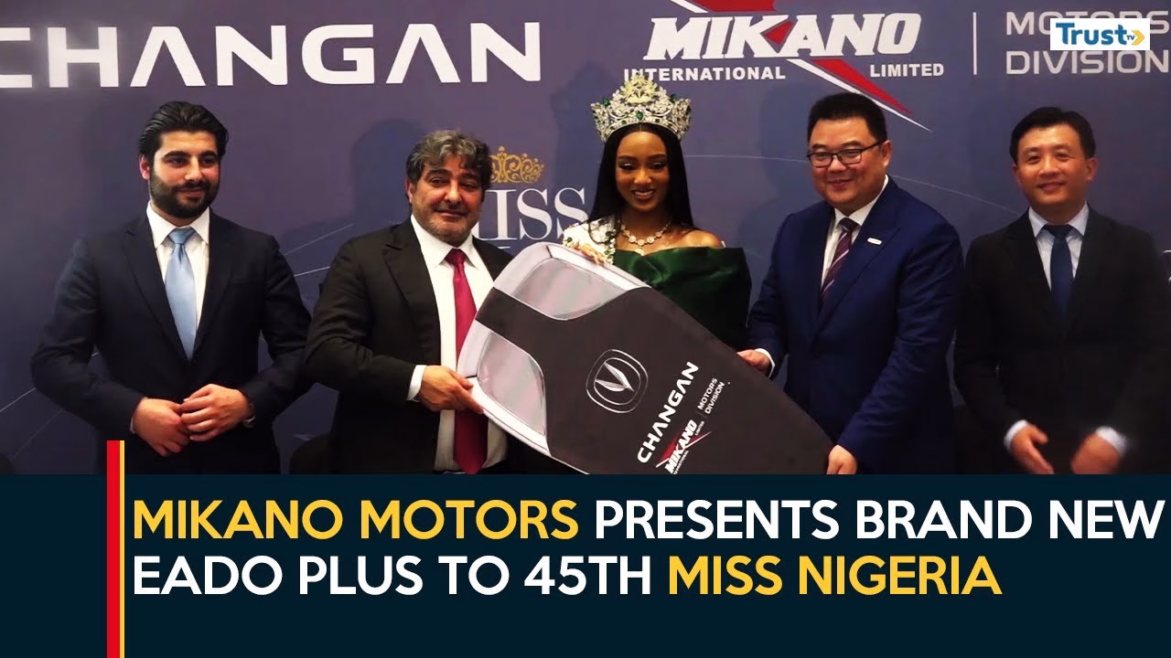 Business Partnership: Mikano motors presents brand new Eado Plus to 45th Miss Nigeria