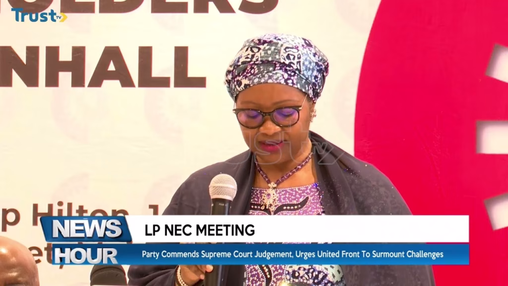 LP NEC Meeting: Party commends supreme court judgement, urges united front to surmount challenges