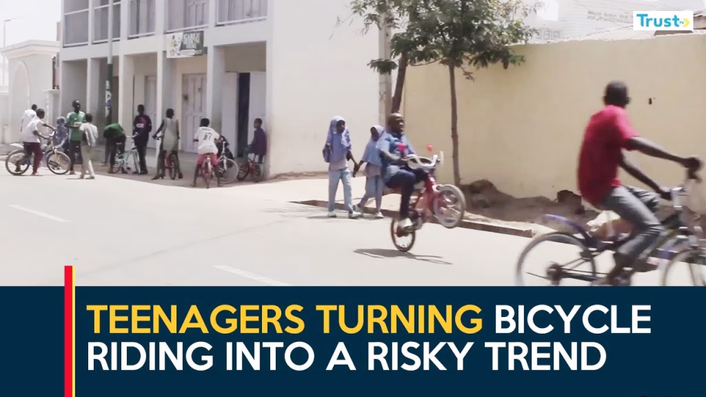 Gombe Street Racing: Teenagers turning bicycle riding into a risky trend