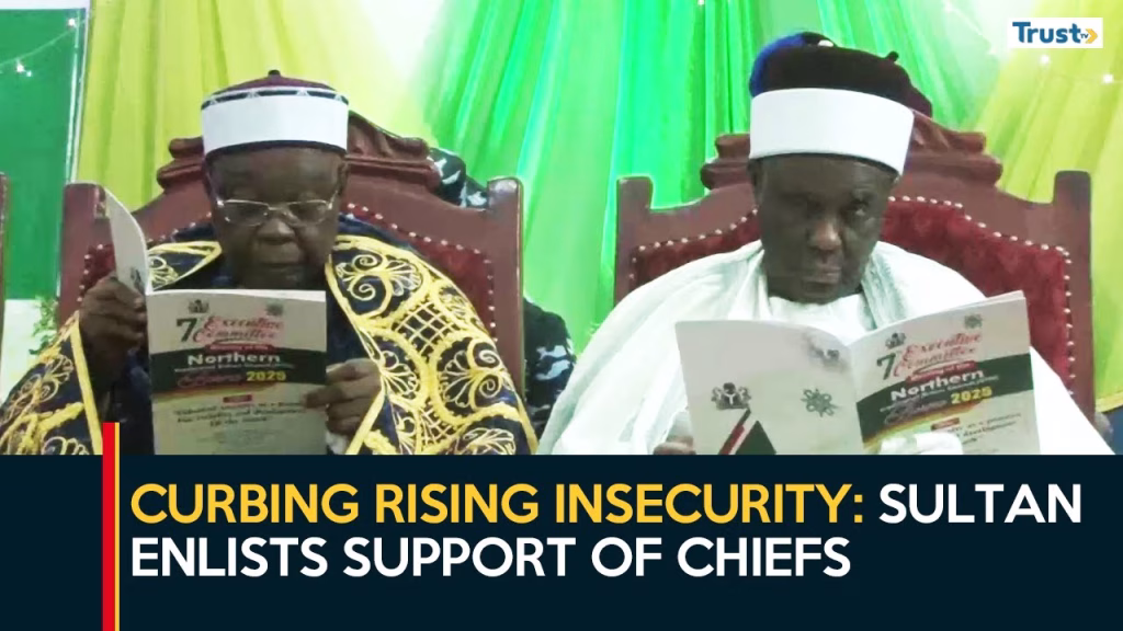 Curbing Rising Insecurity: Sultan enlists support of chiefs, urges security agencies to step up efforts