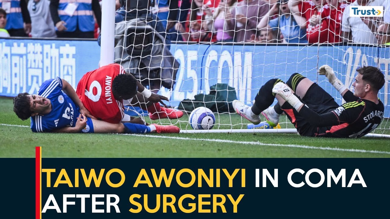 Taiwo Awoniyi in coma after surgery