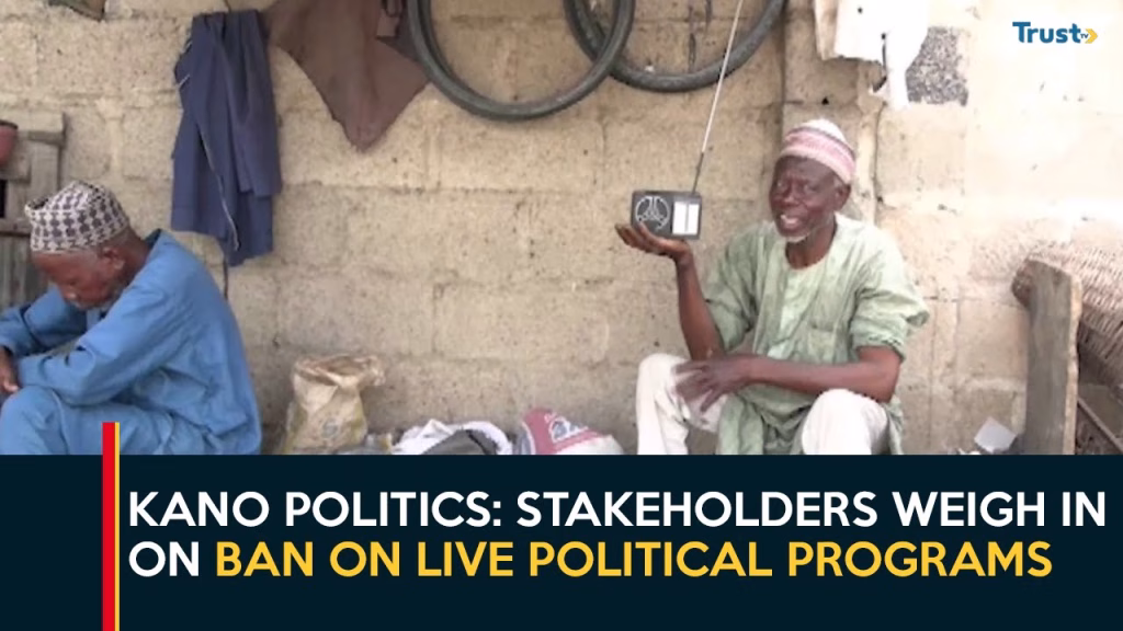 Kano Politics: Stakeholders weigh in on ban on live political programs