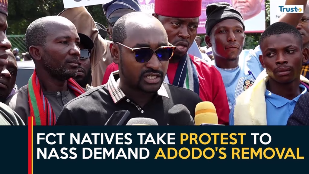NCDC Appointment: FCT natives take protest to NASS demand Adodo’s removal
