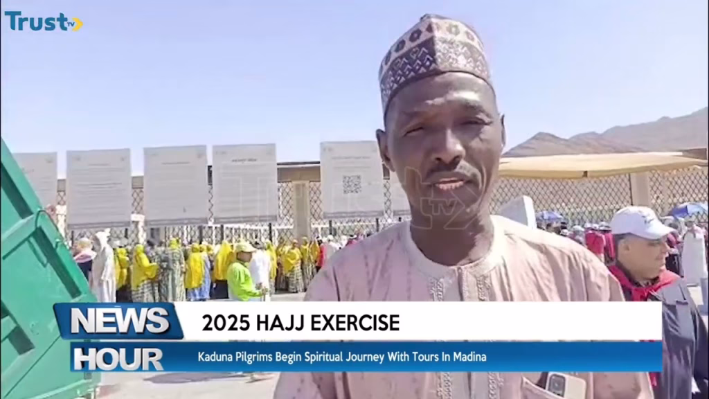 2025 Hajj Exercise: Kaduna pilgrims begin spiritual journey with tours in Madina