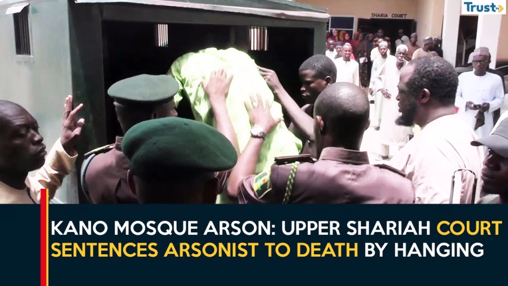 Kano Mosque Arson: Upper Shariah court sentences arsonist to death by hanging