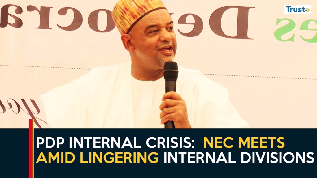 PDP Internal Crisis: NEC meets amid lingering internal divisions
