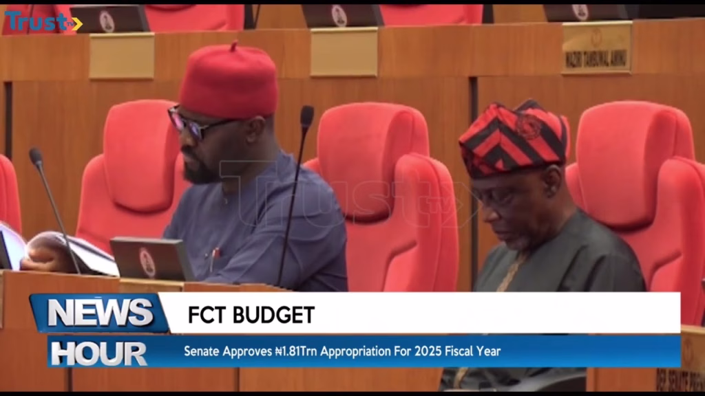 FCT Budget: Senate approves ₦1.81trn appropriation for 2025 fiscal year