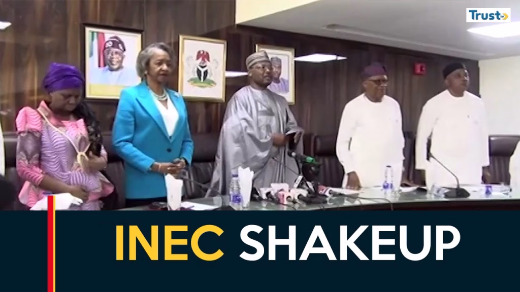INEC Shakeup: Prof. Yakubu swears in six RECs, unveils timetable for Ekiti, Osun polls