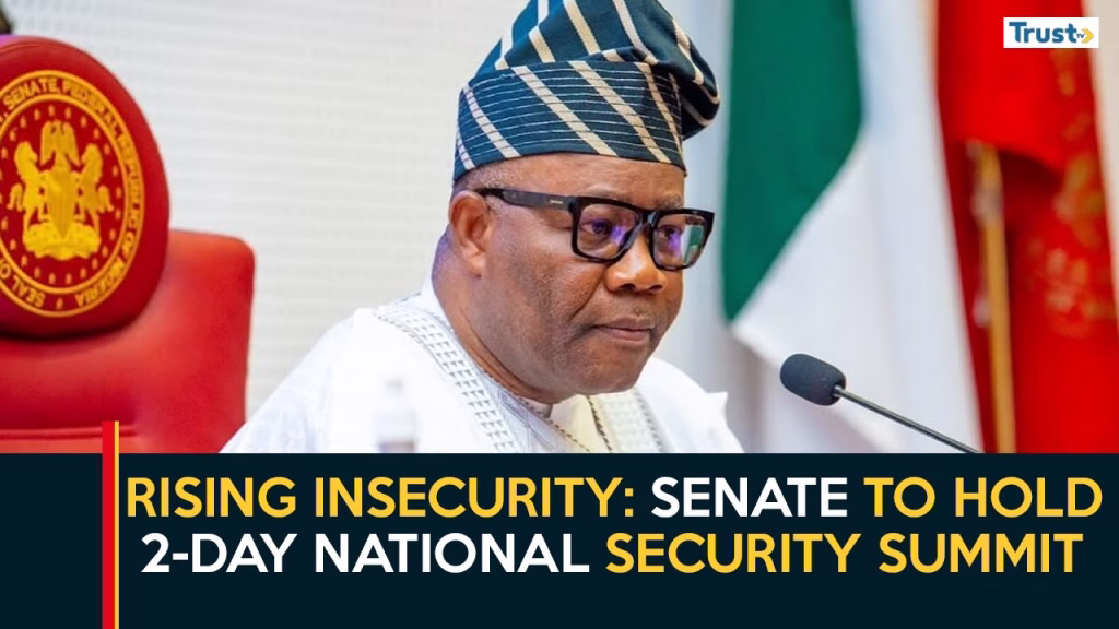 Rising Insecurity: Senate to hold 2-day national security summit