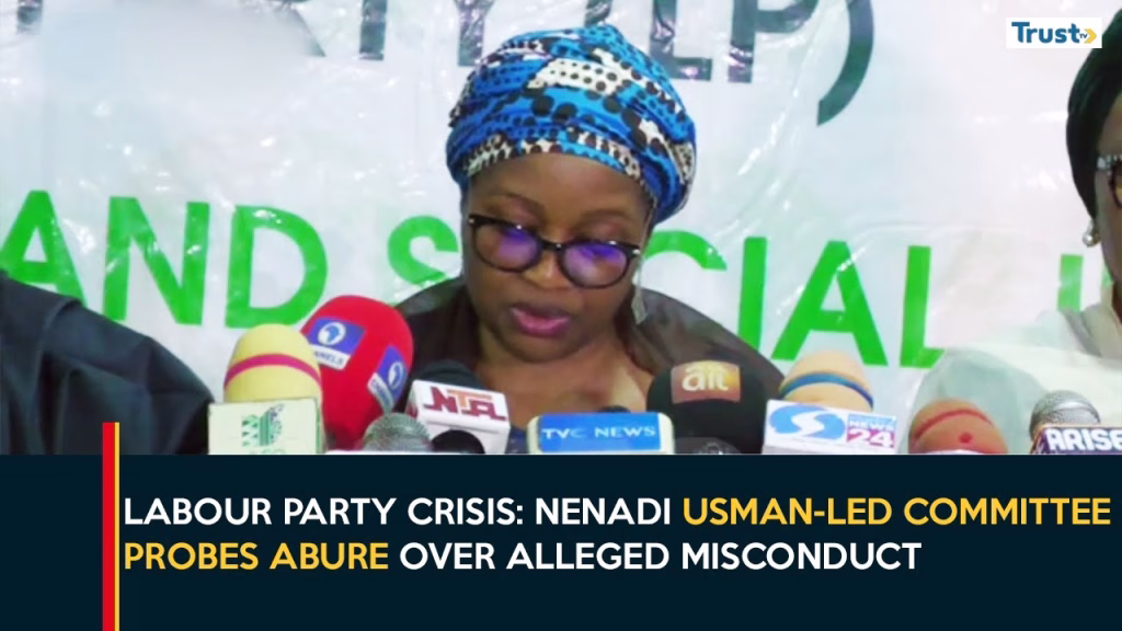 Labour Party Crisis: Nenadi Usman-led committee probes Abure over alleged misconduct