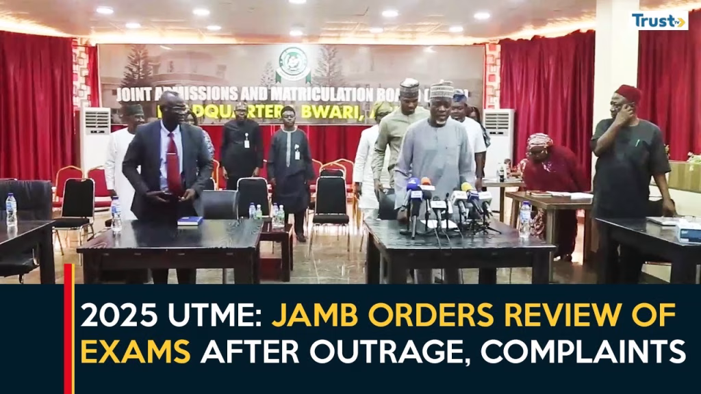 2025 UTME: JAMB orders review of exams after outrage, complaints