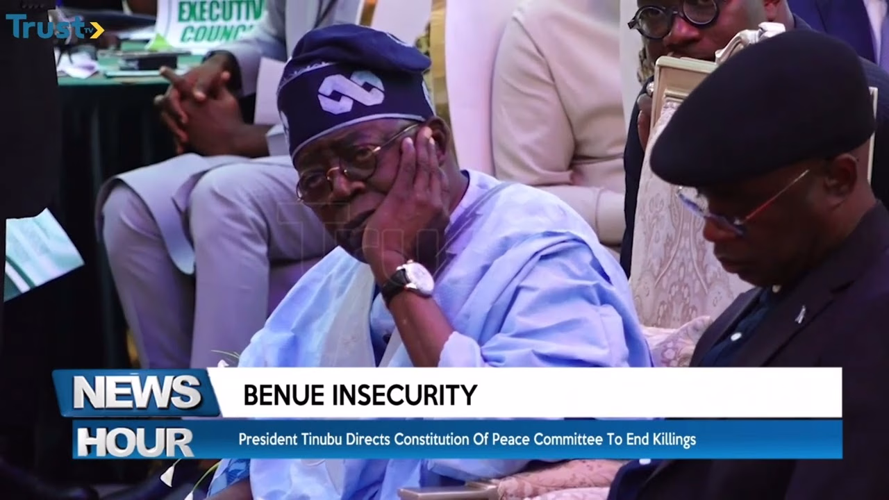 Benue Insecurity: President Tinubu directs constitution of peace committee to end killings