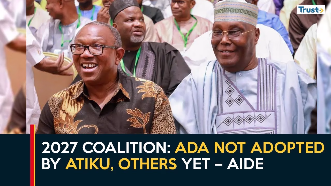 2027 Coalition: ADA not adopted by Atiku, others yet – Aide