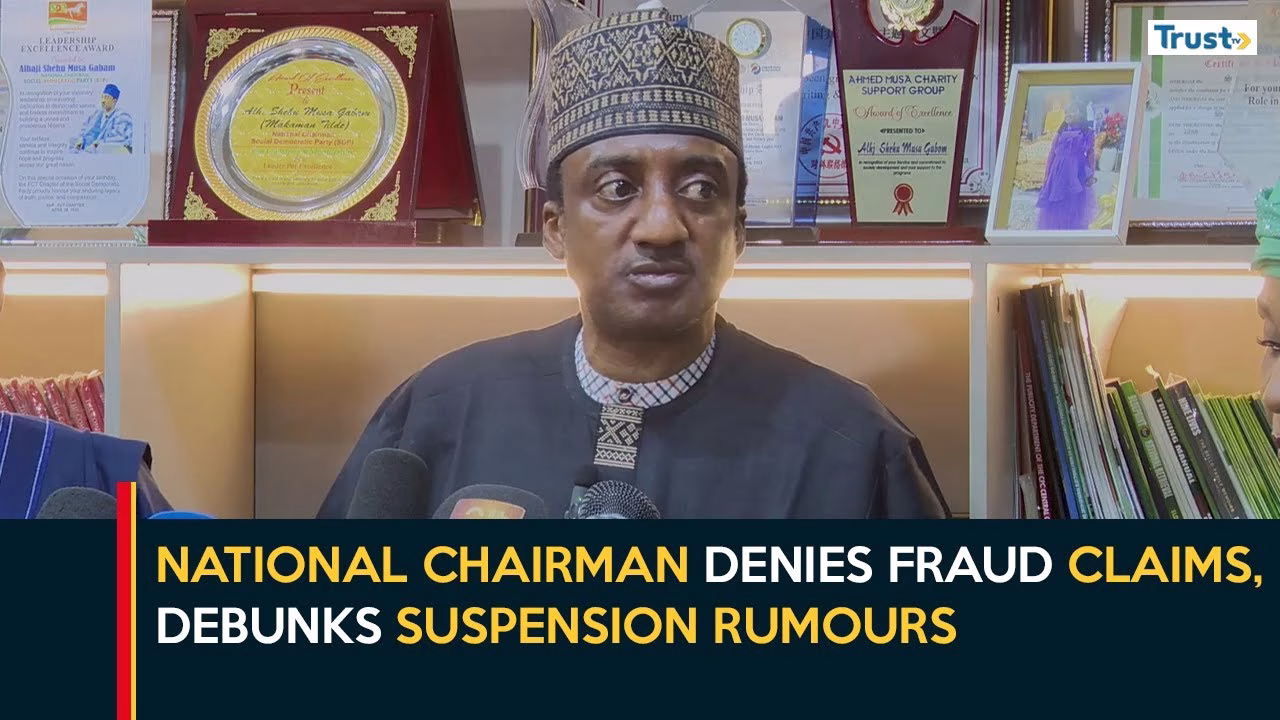 SDP Crisis: National chairman denies suspension, blames internal sabotage