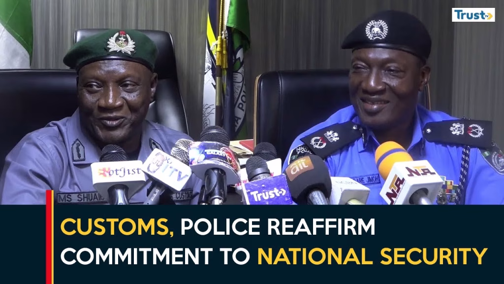 Inter-Agency Cooperation: Customs, police reaffirm commitment to national security