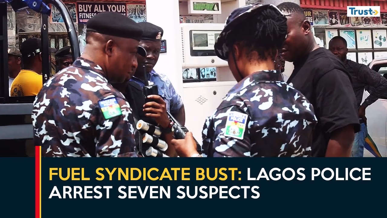 Fuel Syndicate Bust: Lagos police arrest seven, recover hijacked fuel tanker