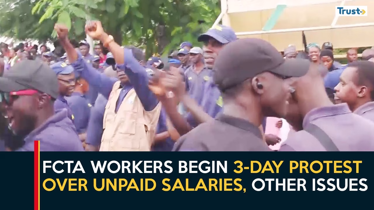 Unmet Welfare Demands: FCTA workers begin 3-day protest over unpaid salaries, other issues