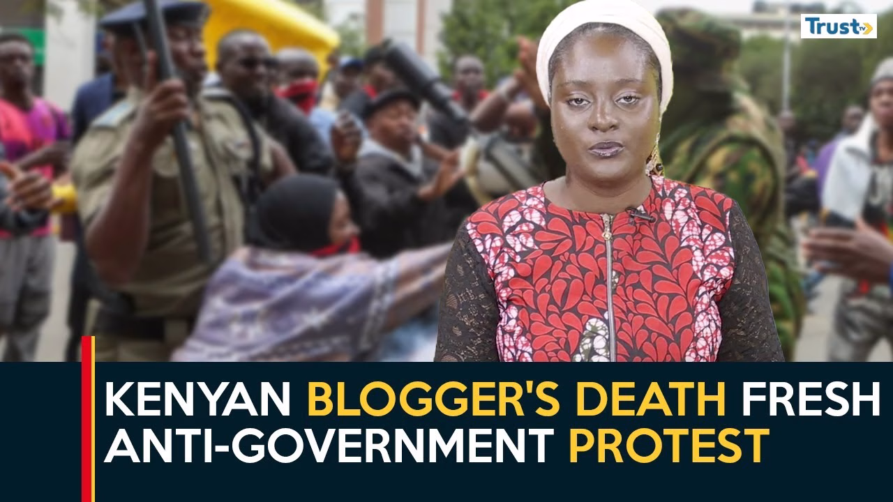 Kenyan blogger’s death sparks fresh anti-government protest + more stories