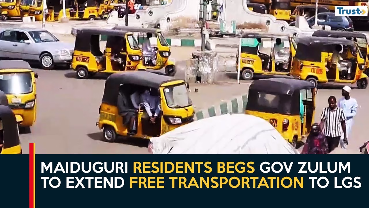 Maiduguri residents beg Gov Zulum to extend free transportation to LGs