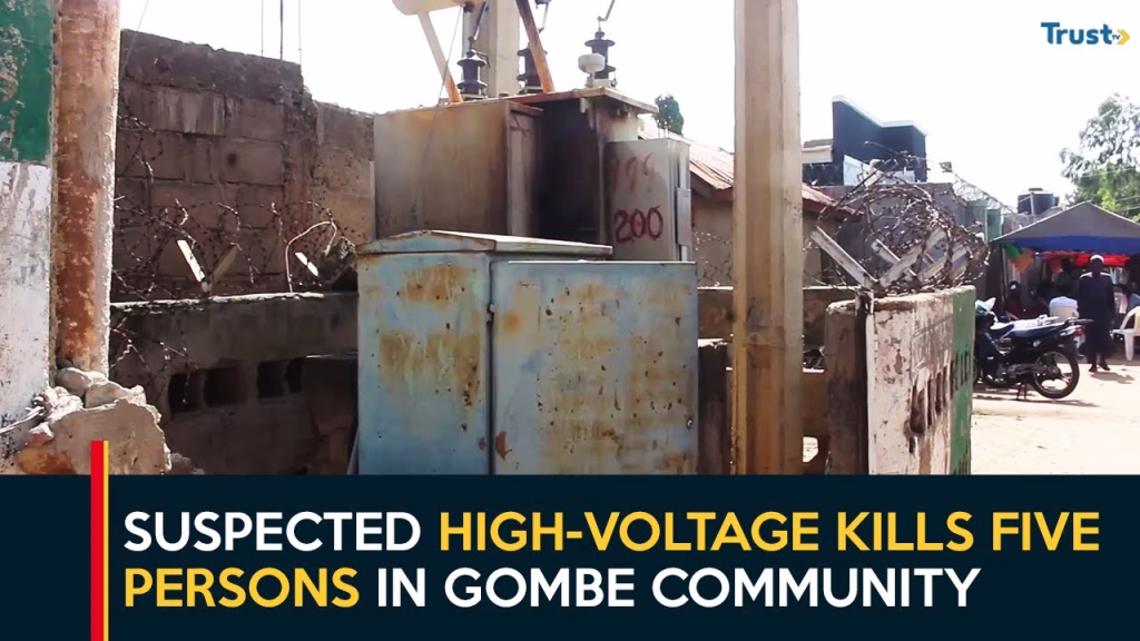Suspected high-voltage kills five persons, destroys property in Gombe community
