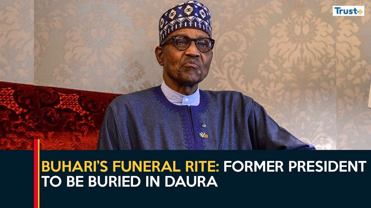 Buhari’s Funeral Rite: Former president to be buried in Daura