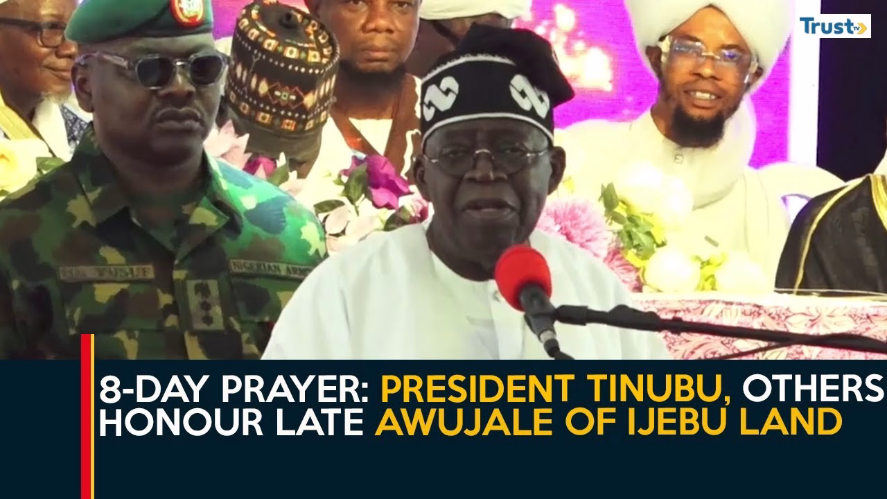 8 Day Prayer: President Tinubu, others honour late Awujale of Ijebu land