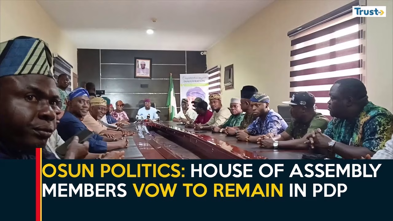 Osun Politics: House of Assembly members vow to remain in PDP