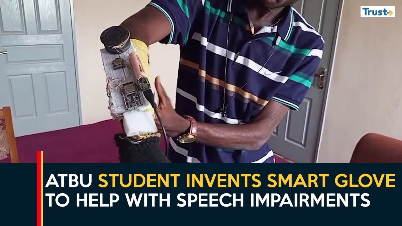 Disruptive Technology: ATBU student invents smart glove to help with speech impairments