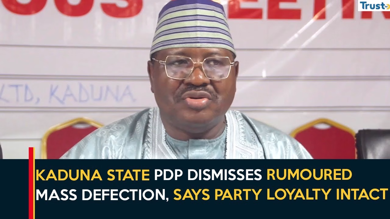 Kaduna Politics: State PDP dismisses rumoured mass defection, says party loyalty intact