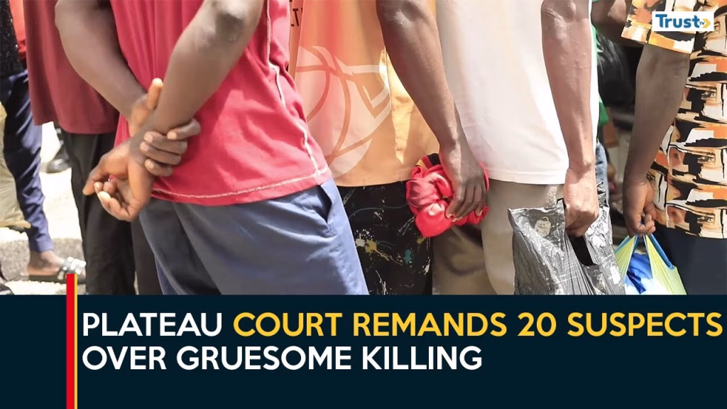 Wedding Guests Murder: Plateau court remands 20 suspects over gruesome killing